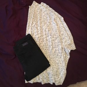 Batwing oversized sweater