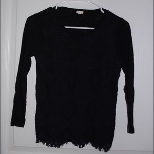 J. Crew crochet top