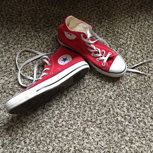 red high top converse