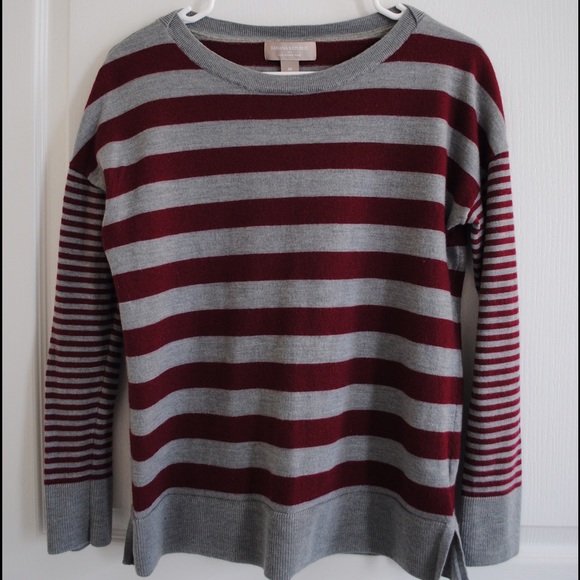 Striped Banana Republic sweater