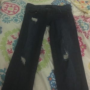 Never worn blue jeans