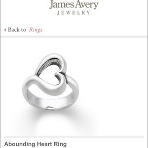 James Avery Abounding Heart Ring