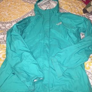 North Face rain jacket