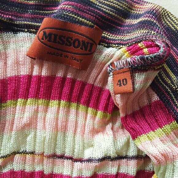 Missoni Button Collared Knit Blouse! - image 2