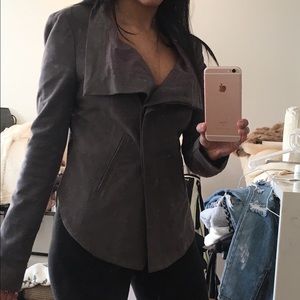 BCBG suede jacket