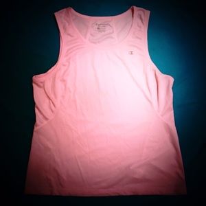 Pink Champion breathable work out tank top