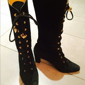 Brand Name Lace up boots