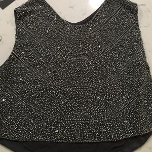 Haute Hippie Sequined top