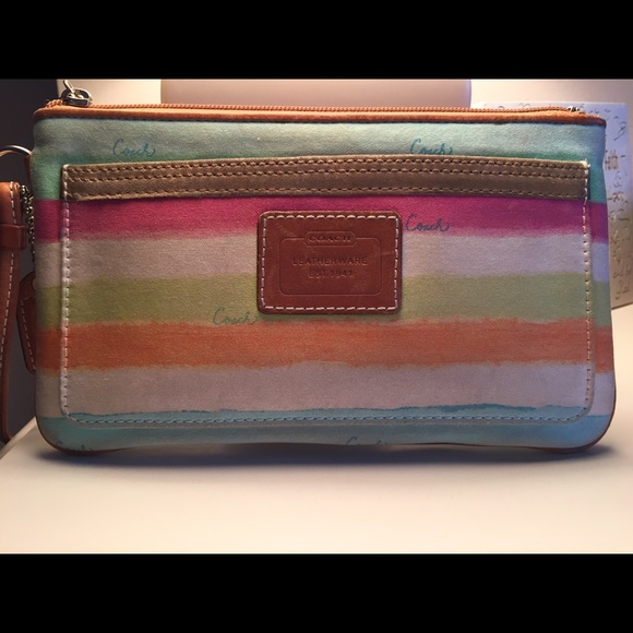 Authentic Coach wristlet