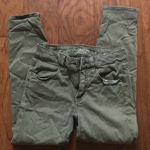 American eagle crop jegging