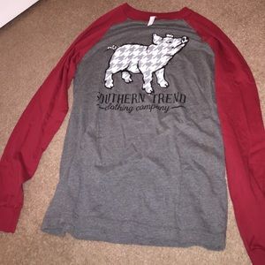 Southern Trend long sleeve tee