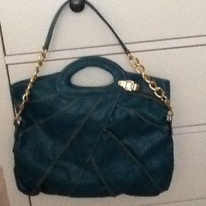 Turquoise bag