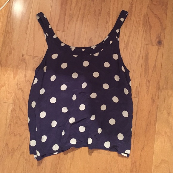 Madewell silk tank top