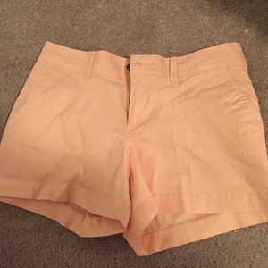 Light orange shorts