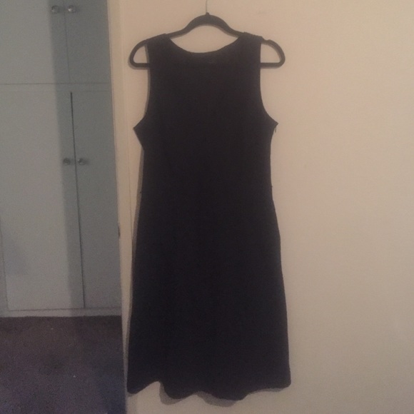 Black ribbed Banana Republic dress - Picture 1 of 4