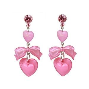 I LoveHate/Bleeding Hearts" Earrings