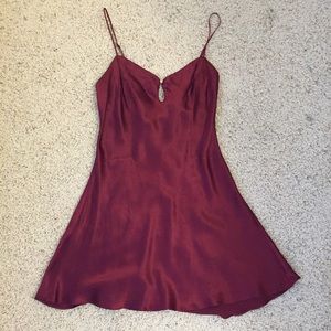 Victoria Secret silk nightie, sz S