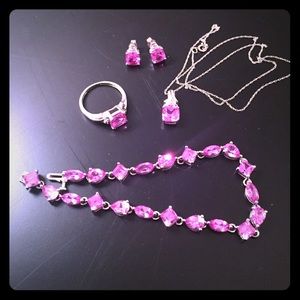 Raspberry Sapphire Set