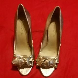 Aldo Gold Heels