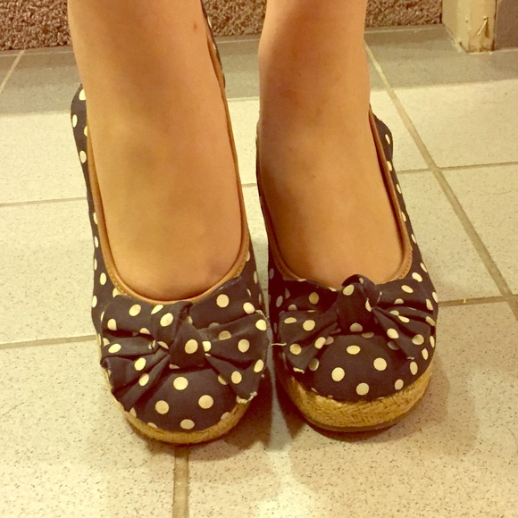 Polka Dot Wedges