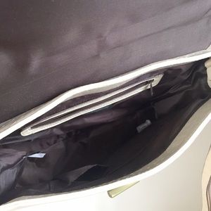 Bags - NEW faux ostrich leather messenger bag from Target Bags - NEW faux ostrich leather messenger bag from Target