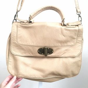 Bags - NEW faux leather messenger bag in color tan Bags - NEW faux leather messenger bag in color tan