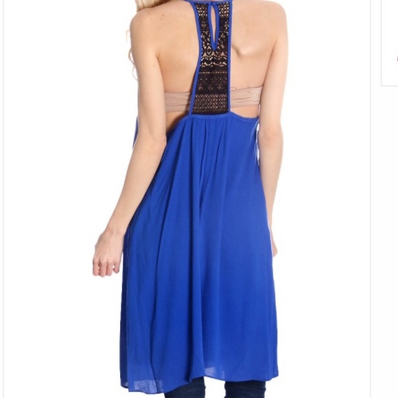 Last one Boho chic crochet embellished tunic dress - Picture 3 of 4