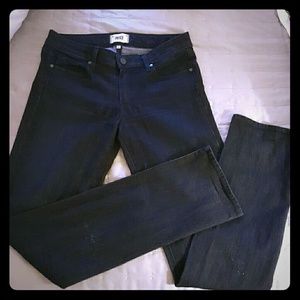 Paige Straight Legged Skinny Jeans