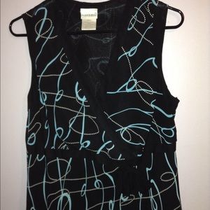 Ruffle Trim Bottom Tie Blouse