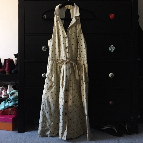 Anthropologie bumble bee dress