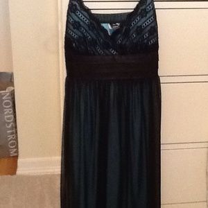 Windsor sheer strap dress