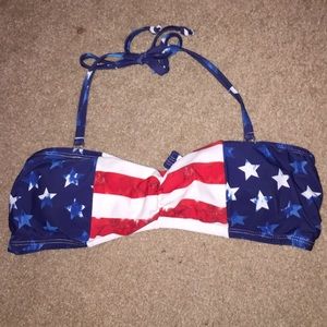 Flag bikini top