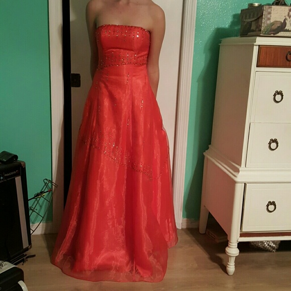 Corset prom dress
