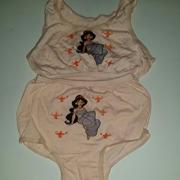 Jasmine Girls Brief and Bralette Set