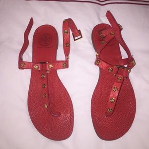 Tory Burch Leather Sandals