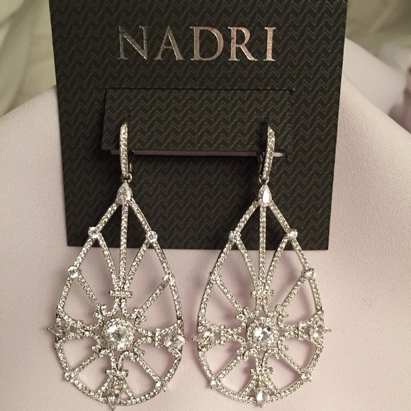 Nadri Jewelry - 💕Showstopper Nadri Earrings💕