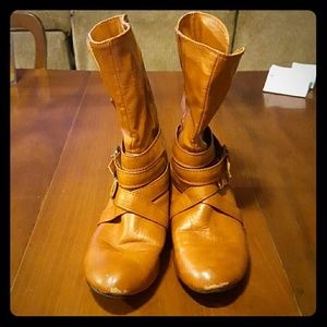 Tan Leather Boots
