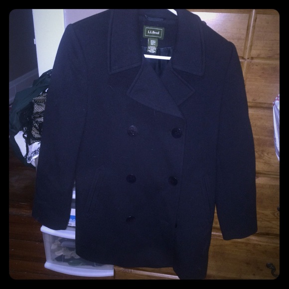 Vintage ll bean pea coat