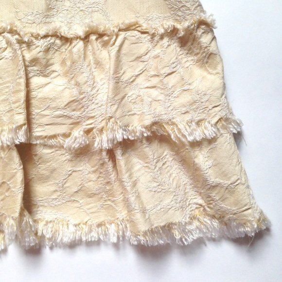 Silky Ruffled Mini Skirt - Picture 2 of 4