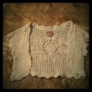 Super cute crochet shrug