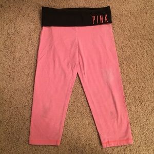 Victoria secret Pink yoga capris