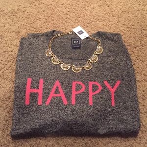 Gap Instaria word sweater