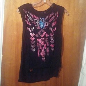 Rue 21 Ribbed Muscle Tee