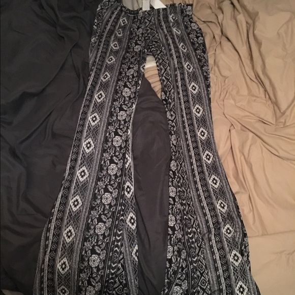 Boho flare pants