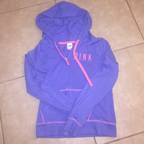 ✨💜VS Pink // zip up hoodie💜✨