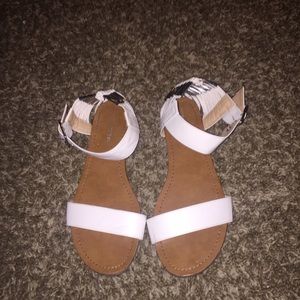 Super Cute White Sandals!!
