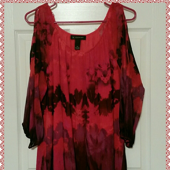 Beautiful Red and Purple Top