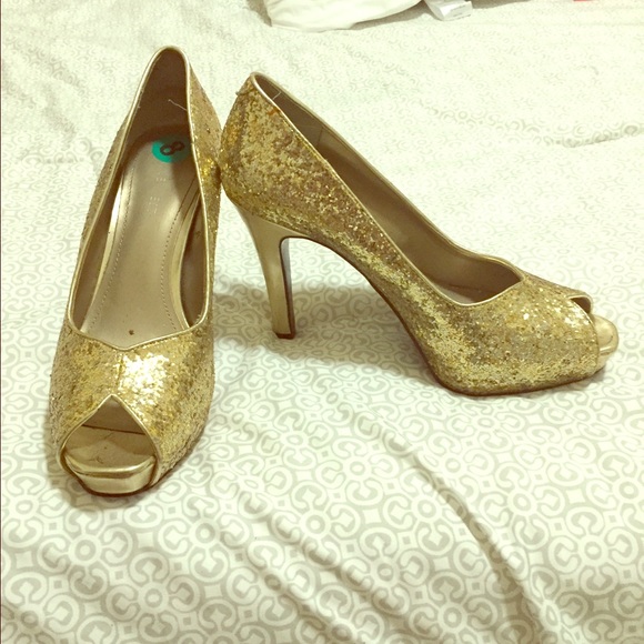 Gold Aldo Shoes