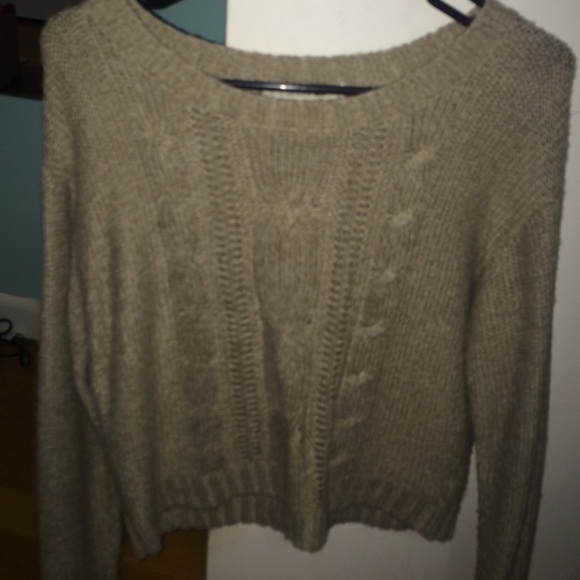 Tan sweater