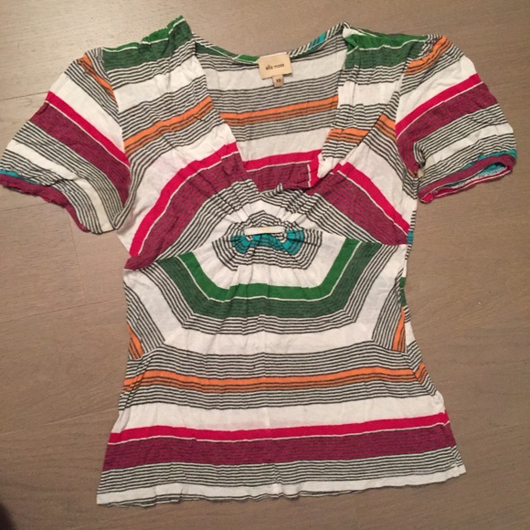 Ella moss striped shirt